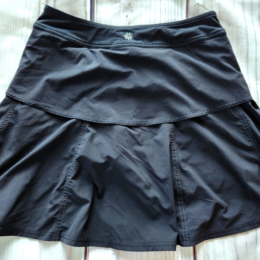 Athleta "Wherever" Y2K Tennis Skort Black #219056-00, Women's Size 4 - Picture 7 of 11